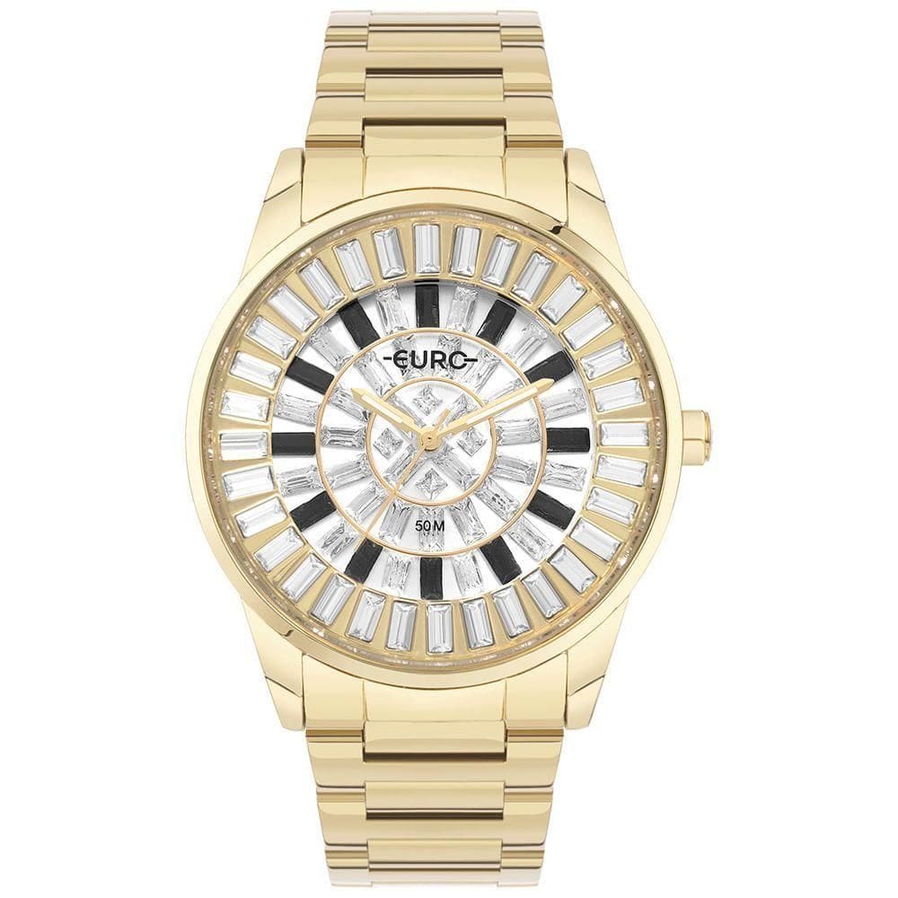 Relógio Euro Feminino Stones Dourado - Euy121f6aa-4k Euy121f6aa-4k