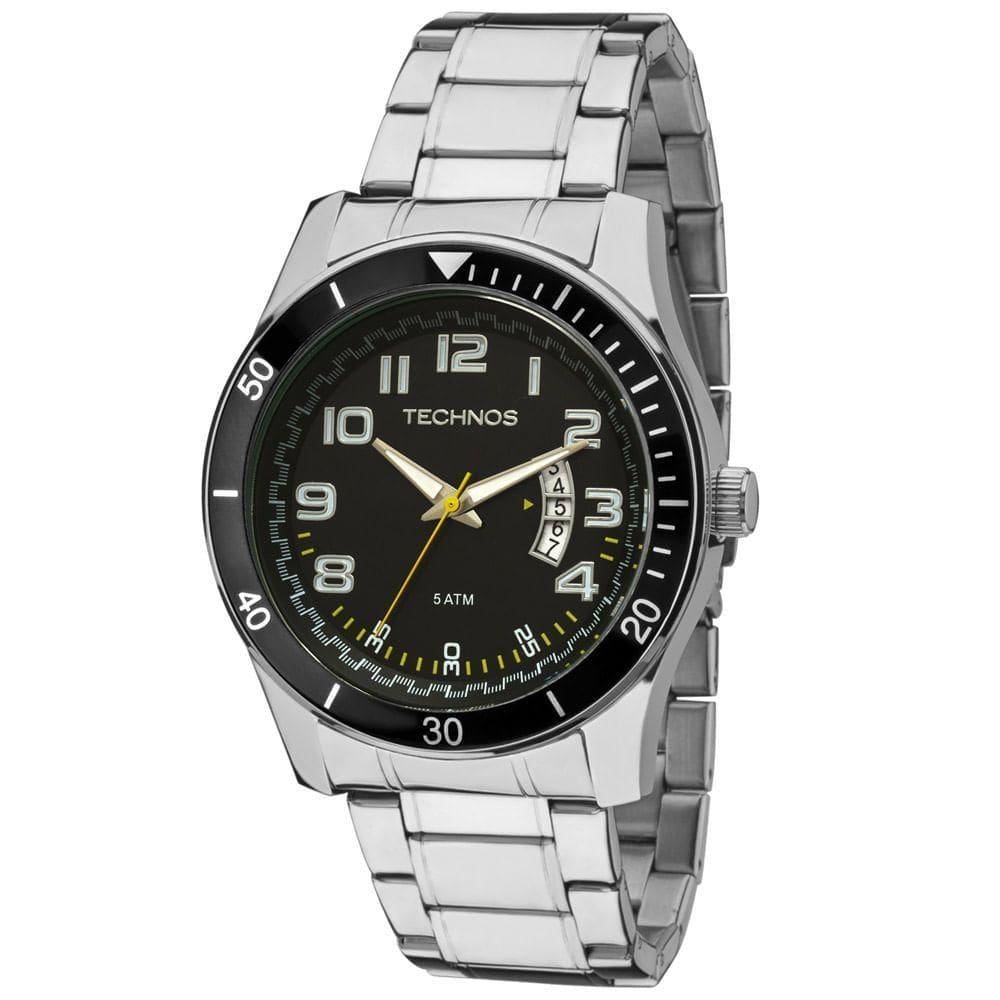 Relógio Technos Racer Prata - 2115ksl-1y 2115ksl-1y