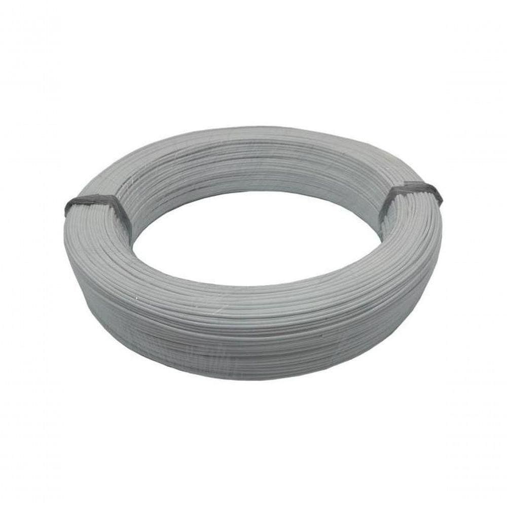 Fio Polarizado 2 X 0,14mm Branco Tiaflex - Rl - 100
