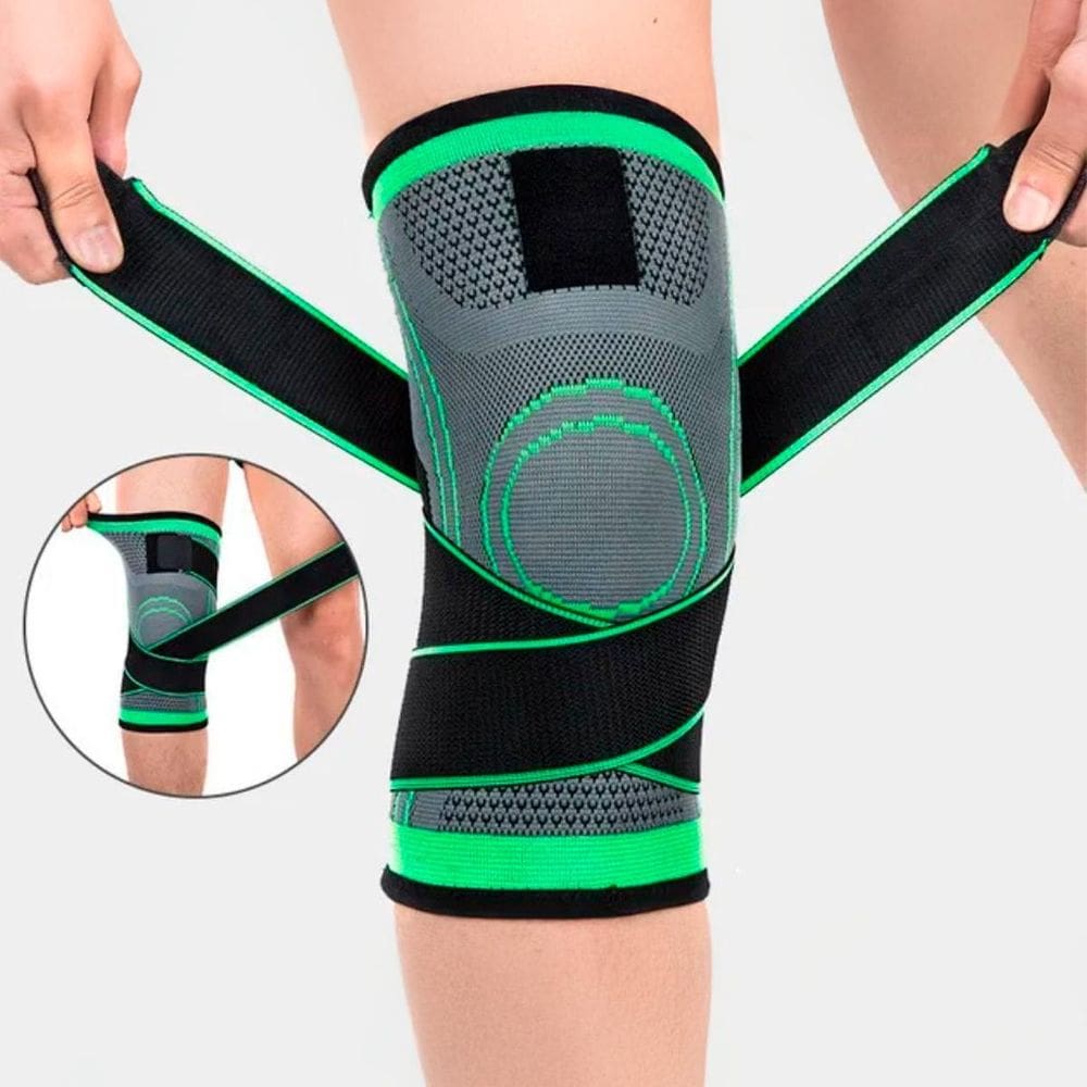 Joelheira Elástica Para Proteção No Treino Pesado