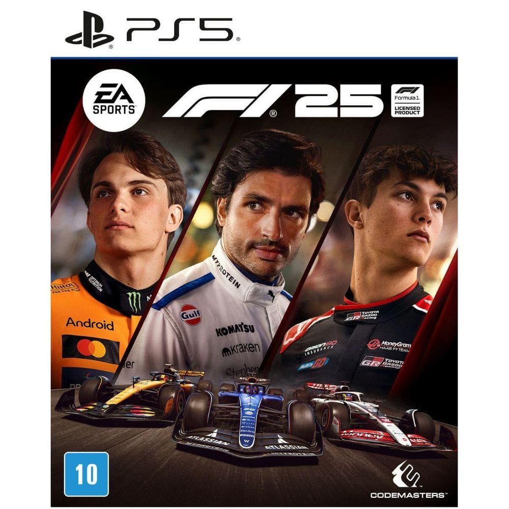 Jogo F1 25 Ps5 Ea Sports  Mídia Física
