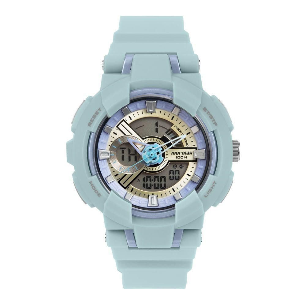 Relógio Mormaii Feminino Sports Azul - Mo16718b-8a Mo16718b-8a