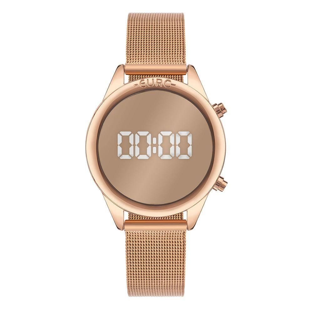 Relógio Euro Feminino Fashion Fit Reflexos Rosé - Euds8054ab-4j Euds8054ab-4j