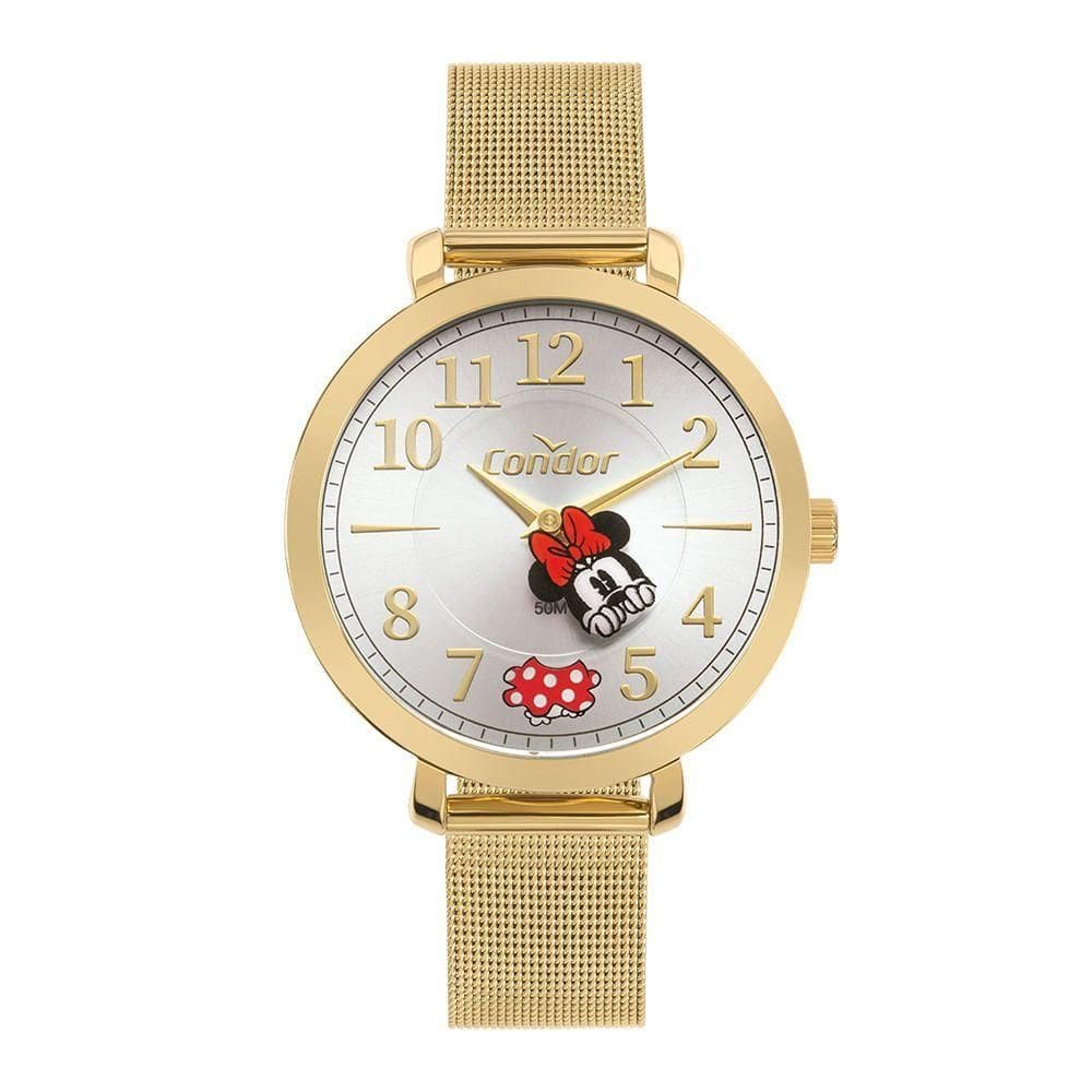 Relógio Condor Feminino Mimos E Sutilezas Dourado - Co2034ak-i4k Co2034ak-i4k