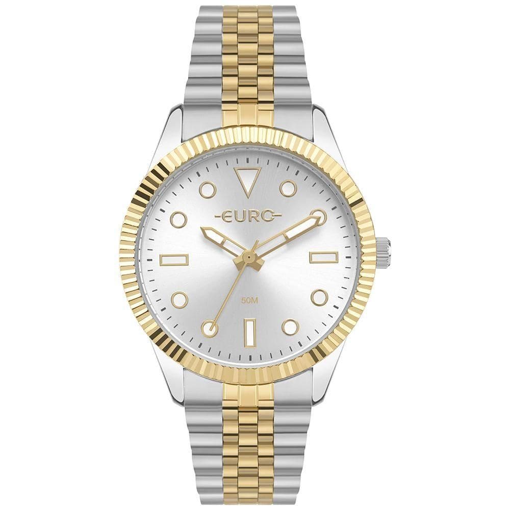 Relógio Euro Feminino Glitz Bicolor - Eu2035yxo-4k