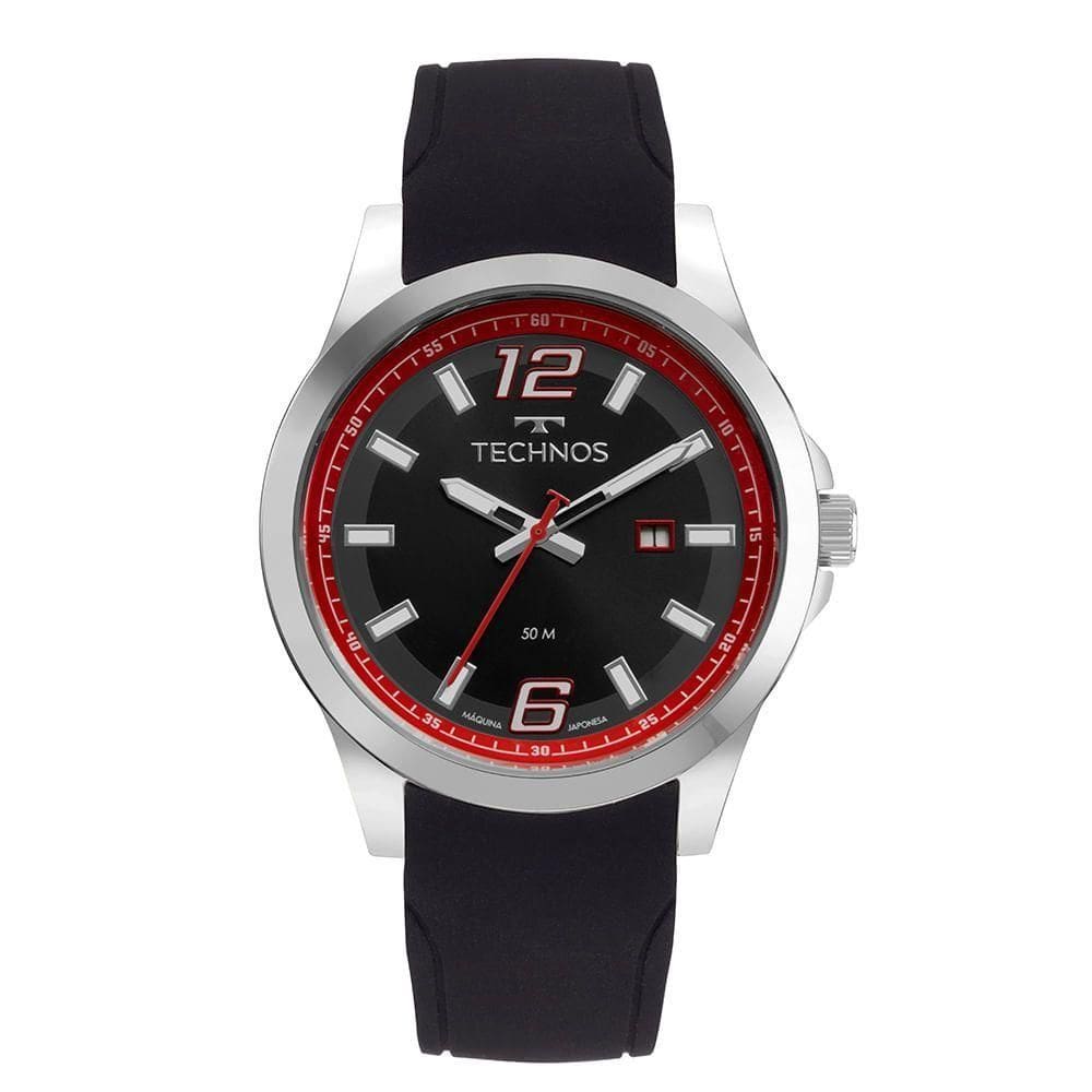 Relógio Technos Masculino Racer Basico Prata - 2115twq-1p 2115twq-1p