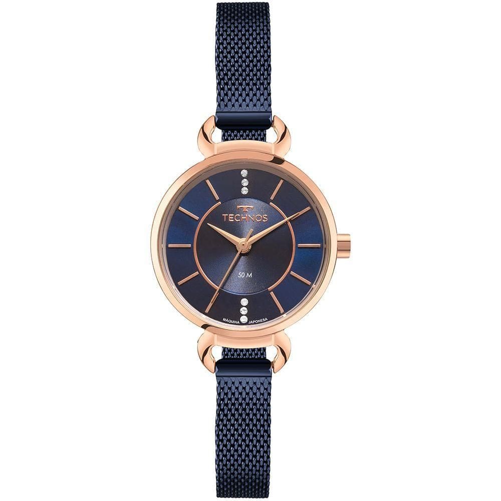 Relógio Technos Feminino Mini Bicolor - 2035nbr-1a