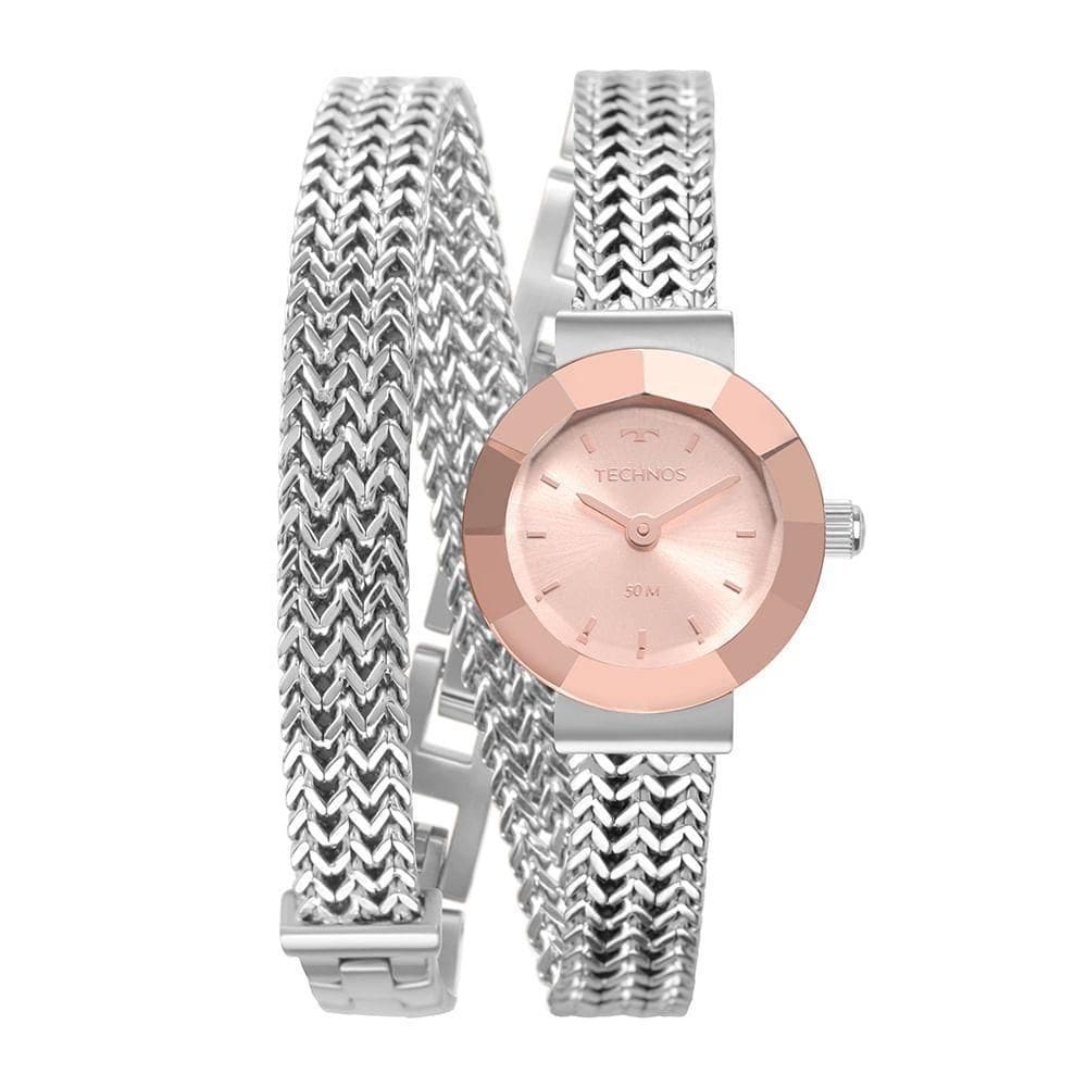 Relógio Technos Feminino Mini Joia Bicolor - 5y20lu-1j 5y20lu-1j