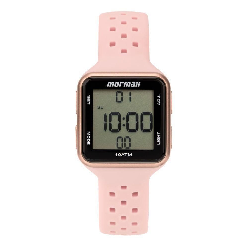 Relógio Mormaii Feminino Digi Rosé - Mo19800b-8j Mo19800b-8j