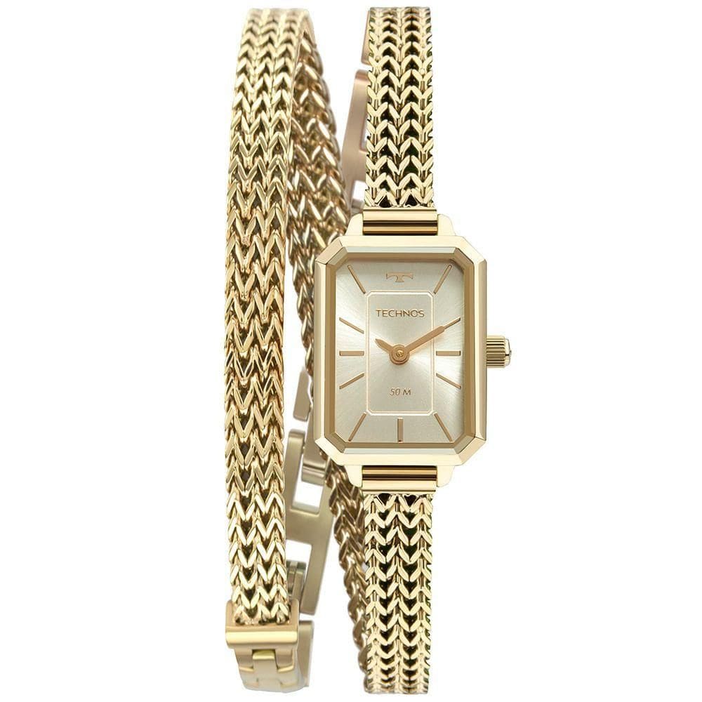 Relógio Technos Feminino Mini Dourado - 5y20iv-1x 5y20iv-1x