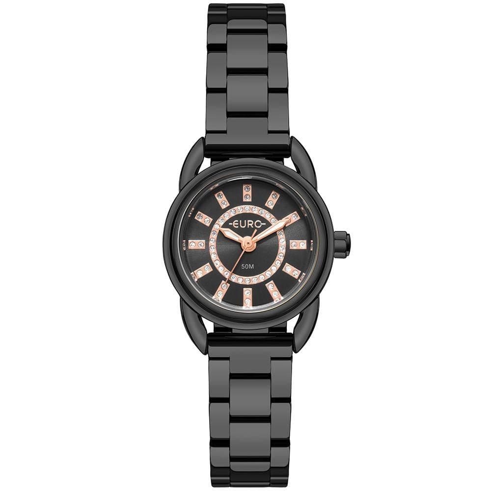 Relógio Euro Feminino Mini Preto - Eu2036yvj-4p