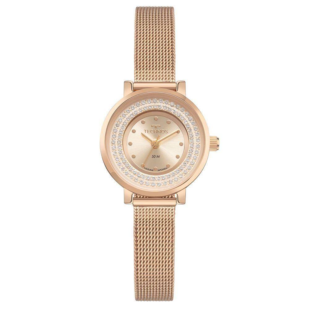 Relógio Technos Feminino Mini Rosé - 2035nae-1j 2035nae-1j