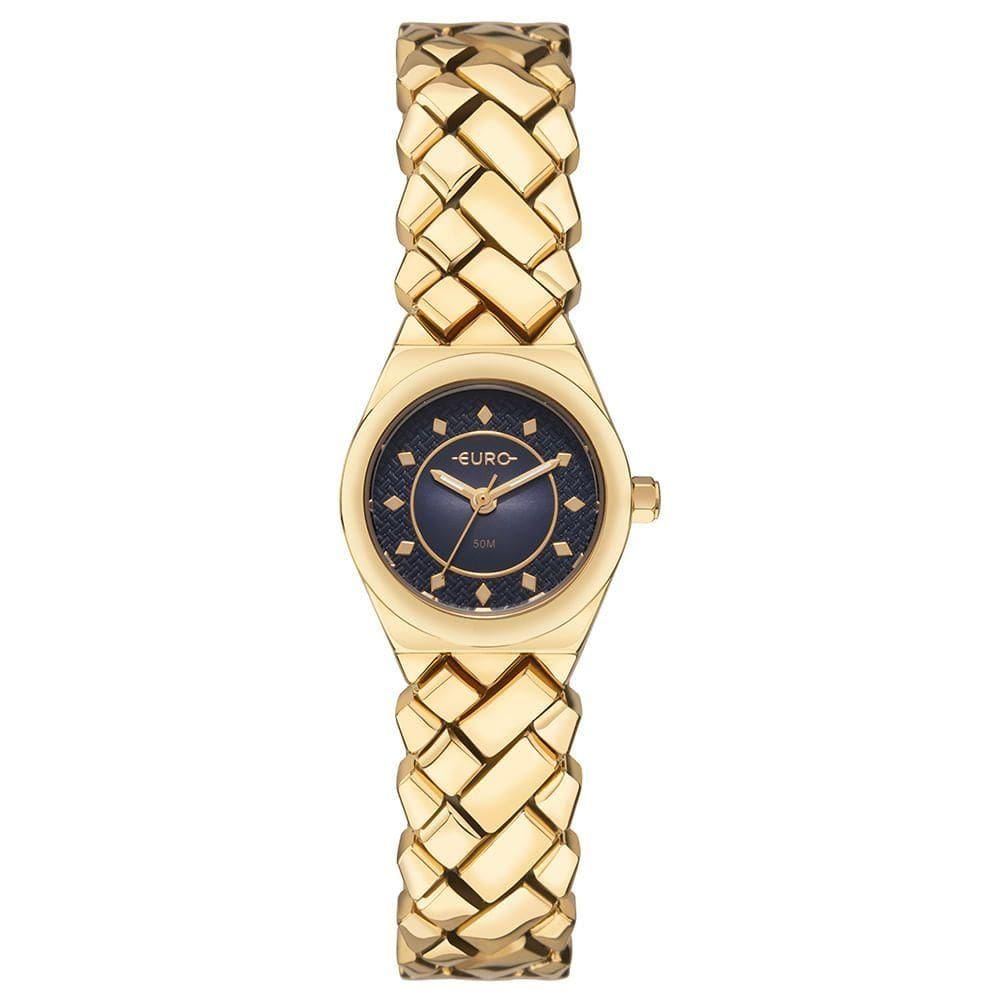 Relógio Euro Feminino Mini Lux Dourado - Eu2035yxt-4a
