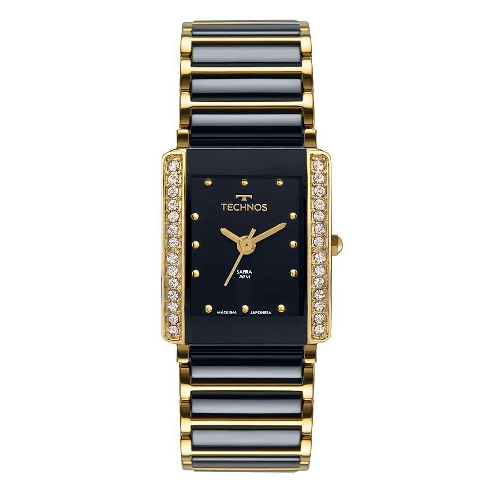 Relógio Technos Feminino Ceramic-saphire Preto - 5y30xo-1a 5y30xo-1a