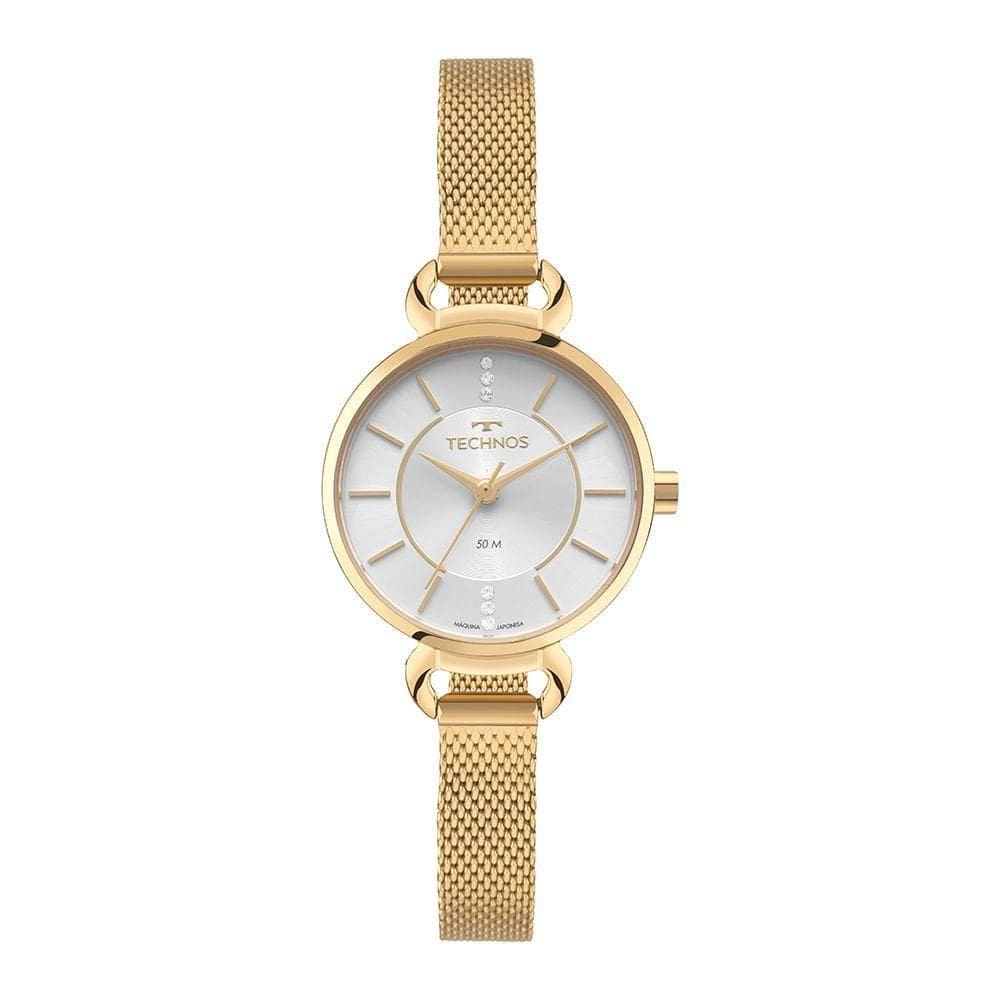 Relógio Technos Feminino Mini Dourado - 2035nbq-1k
