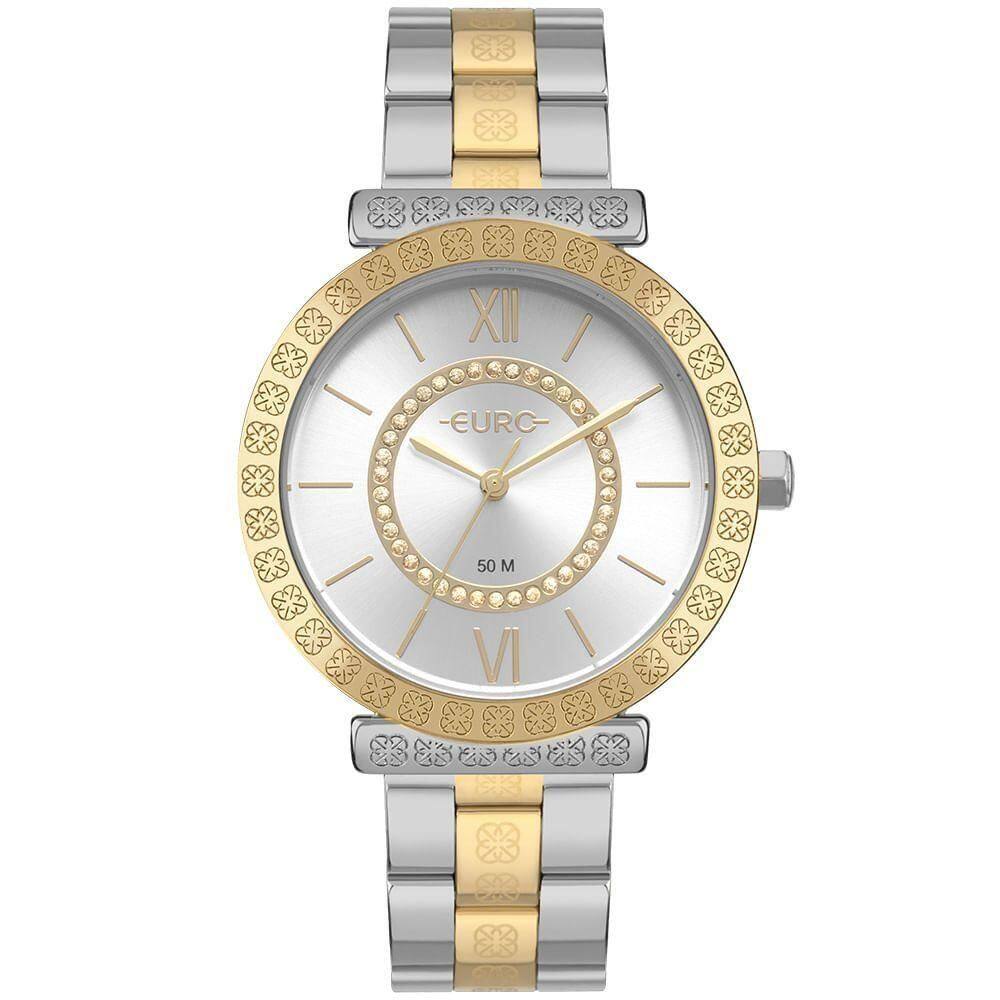 Relógio Euro Feminino Glitz Bicolor - Eu2036yuy-4k