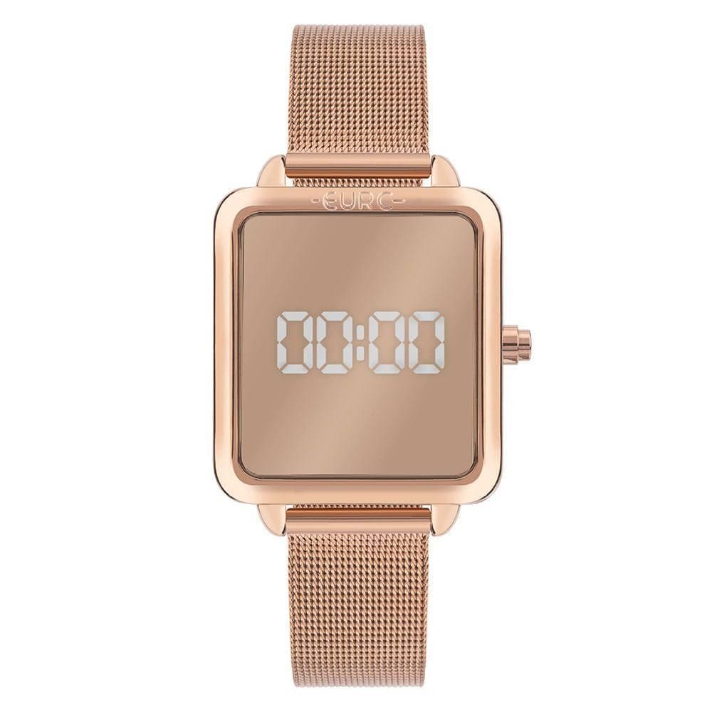 Relógio Euro Feminino Fashion Fit Reflexos Rosé - Euds8054af-4j Euds8054af-4j