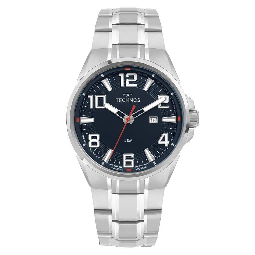 Relógio Technos Masculino Skymaster Prata - 2115tww-1a 2115tww-1a