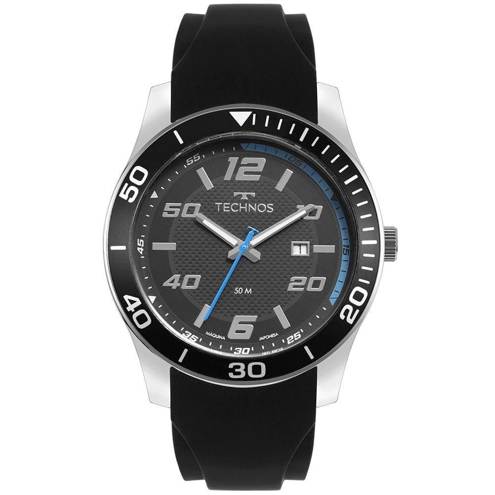 Relógio Technos Masculino Racer Prata - 2115twd-2p 2115twd-2p