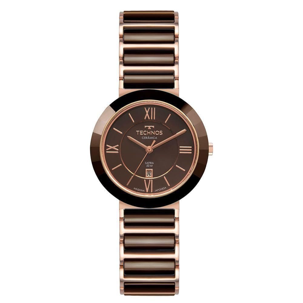 Relógio Technos Feminino Ceramic-saphire Rosé - 2015cev-1m 2015cev-1m