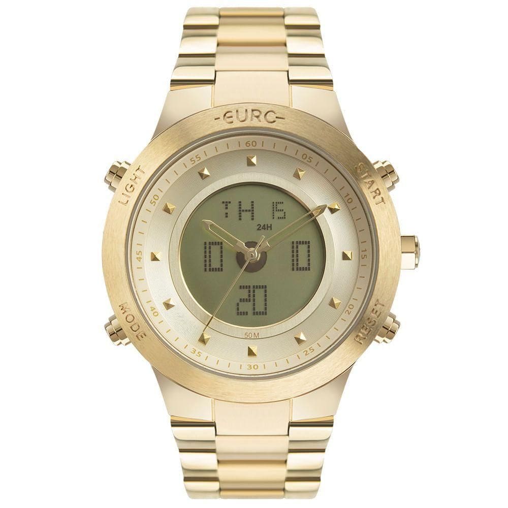 Relógio Euro Feminino Fashion Fit Sporty Bicolor - Eubj3889ad-4d Eubj3889ad-4d