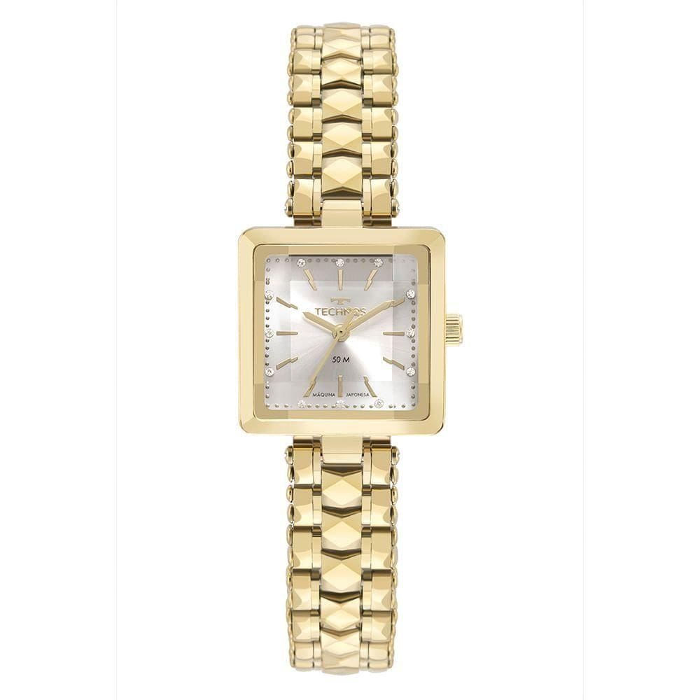 Relógio Technos Feminino Mini Dourado - 2035mxhs-1k Relógio Technos Feminino Mini Joia Dourado - 2035mxhs-1k
