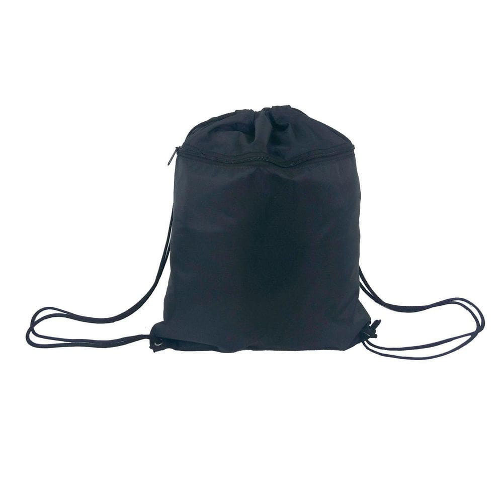 Bolsa Saco Esportivo Cordao Mochila Academia Preto