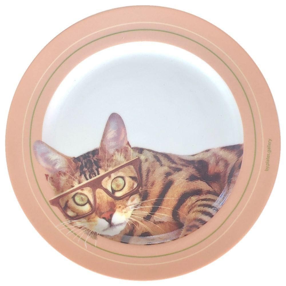 Prato De Porcelana Gata Fifi - 20 Cm