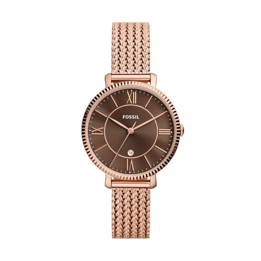 Relógio Fossil Feminino Jacqueline Rosé - Es5322-1jn Es5322-1jn