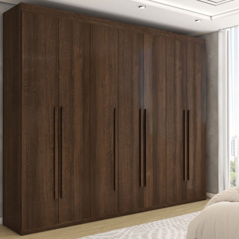 Guarda-Roupa Casal Débora 7 Portas 6 Gavetas Imbuia - Panorama Móveis