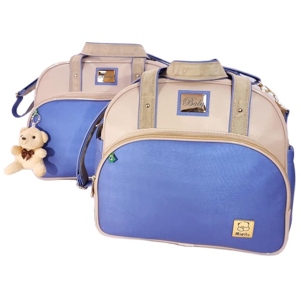 Kit Bolsas Bebe Maternidade New Elegance Enxoval Trocador