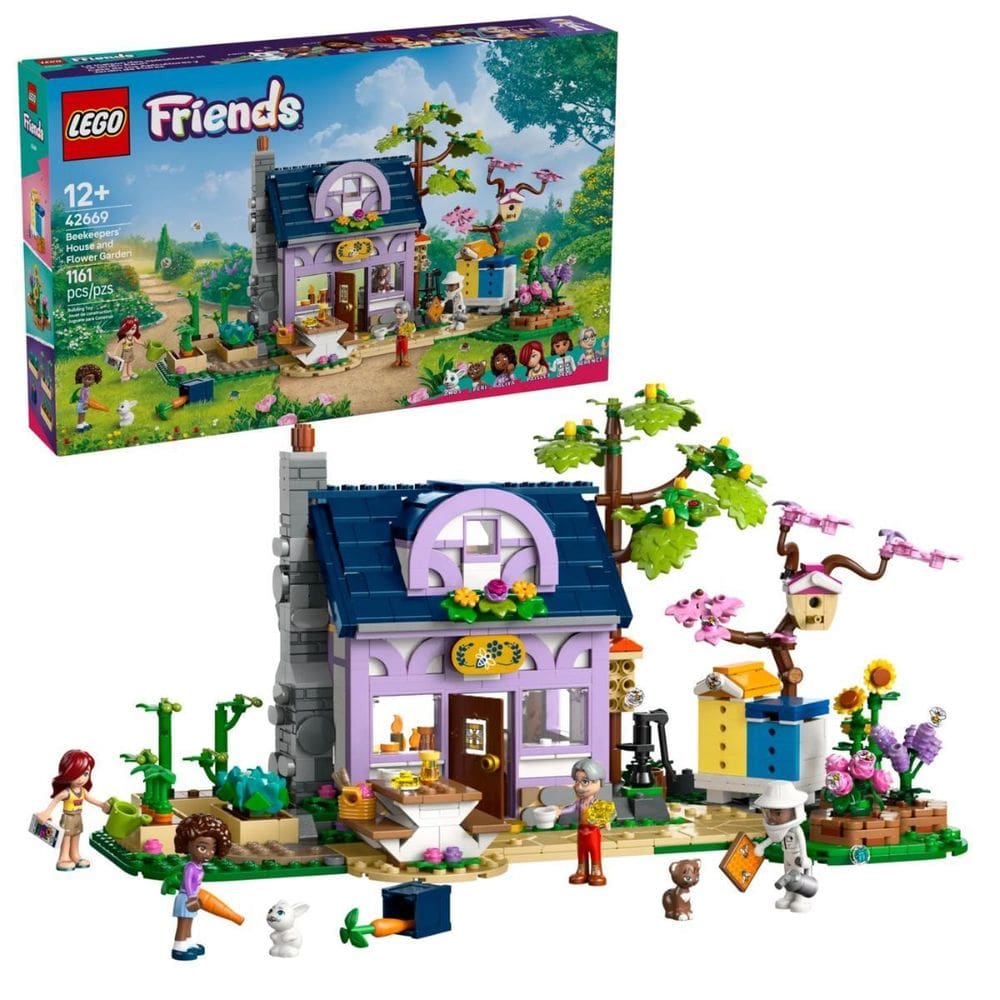 Friends Casa E Jardim De Flores Dos Apicultores 2669 - Lego