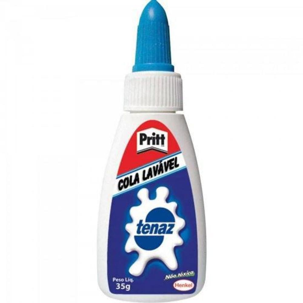 Cola Líquida 35G Tenaz Caixa Com 12 Unidades Branca Pritt