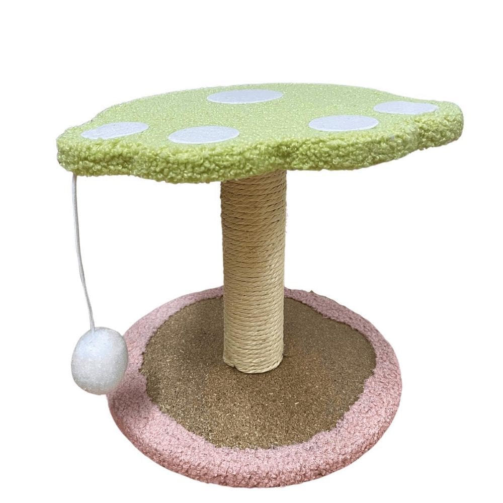 Arranhador De Gatos Brinquedo Poste Sisal Natural Decorativo