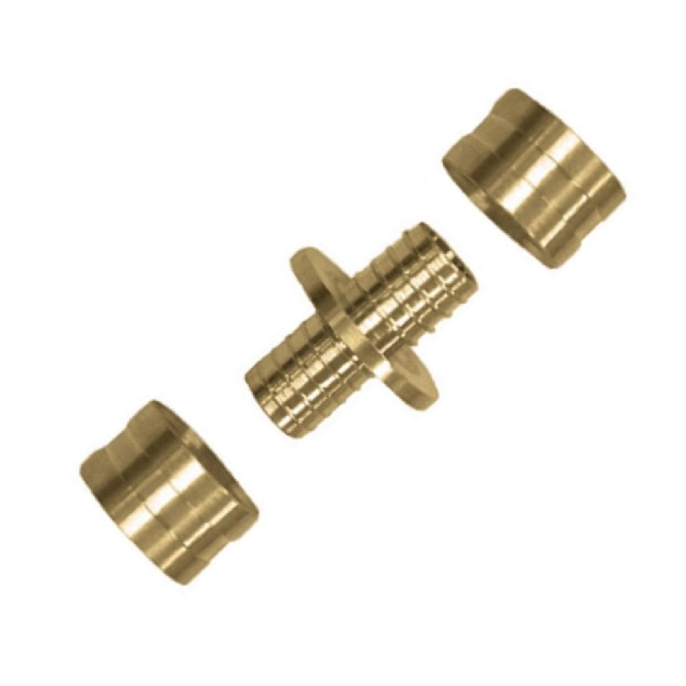União de Tubo PEX Água 16x16mm Kit c/ 30 unid. Emmeti