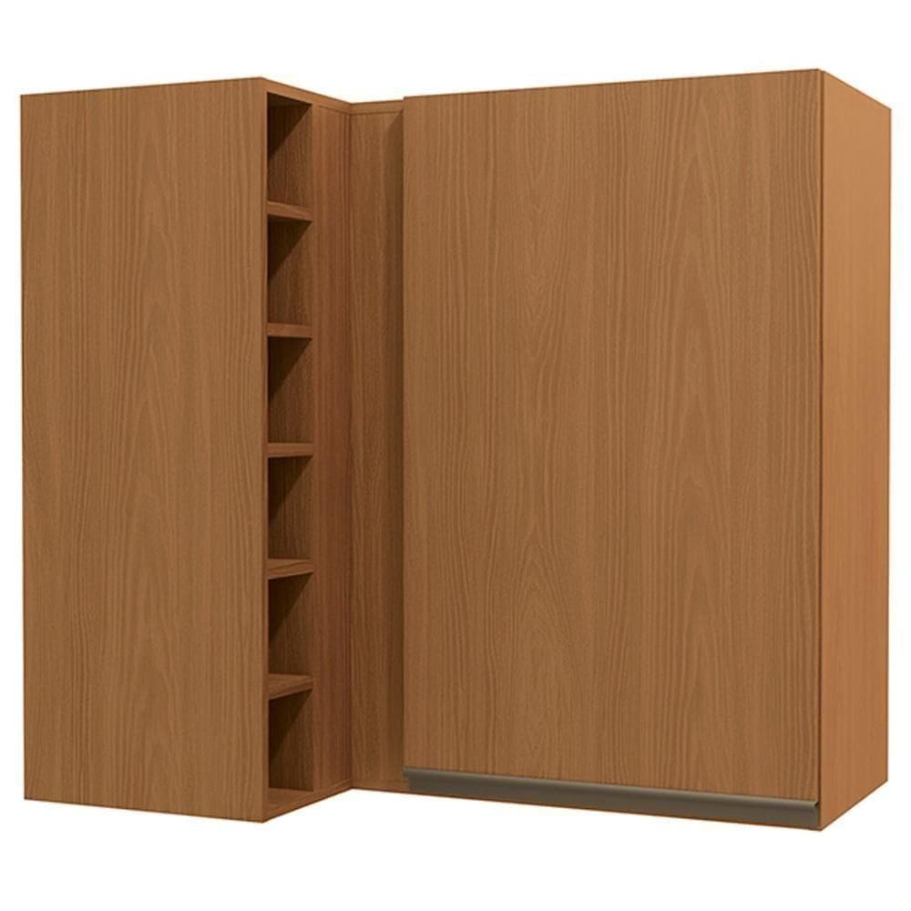 Armario Aereo Canto Adega 1 Porta Maxxi G768 Canela Kappesberg Canela