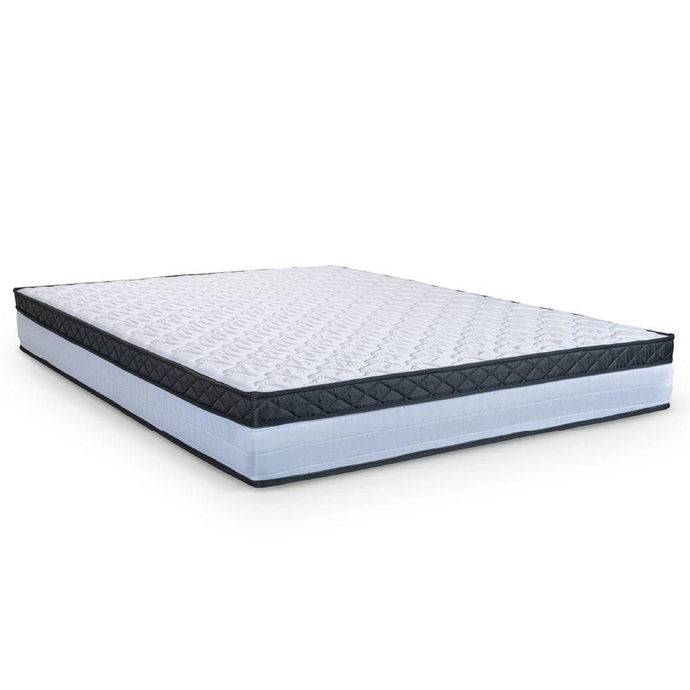 Colchão Casal Molas Ensacadas 138x188x22cm Dunas Hellen Branco/pre
