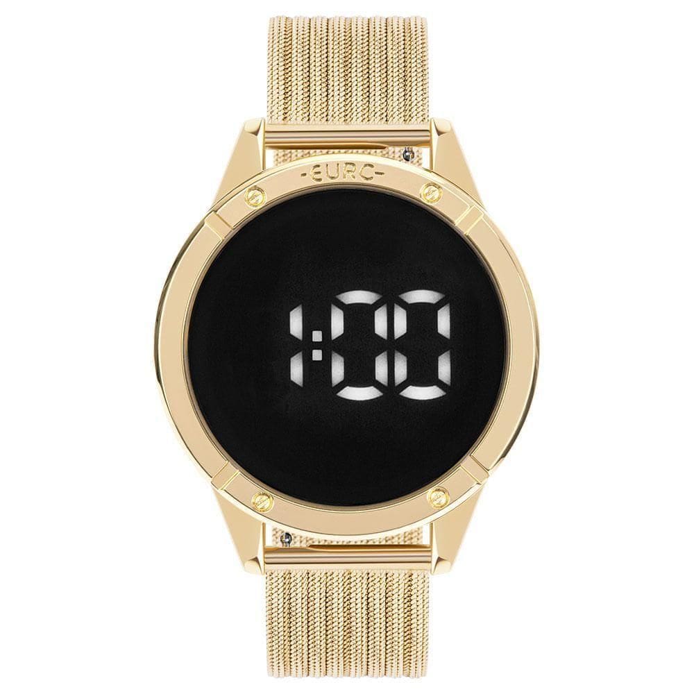 Relógio Euro Fashion Fit Touch Feminino Dourado Eubj3912aa-4f Eubj3912aa-4f