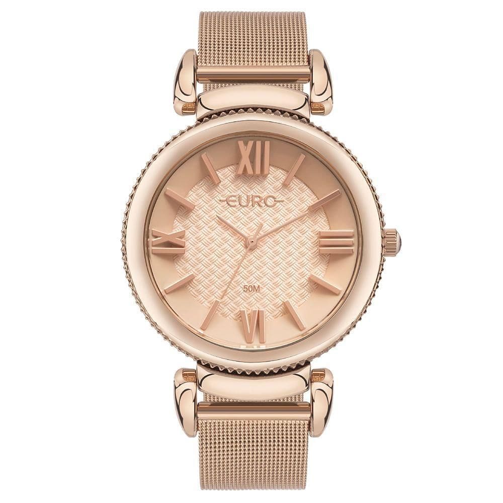 Relógio Euro Feminino Glitz Rosé - Eu2035yvo-4j Eu2035yvo-4j