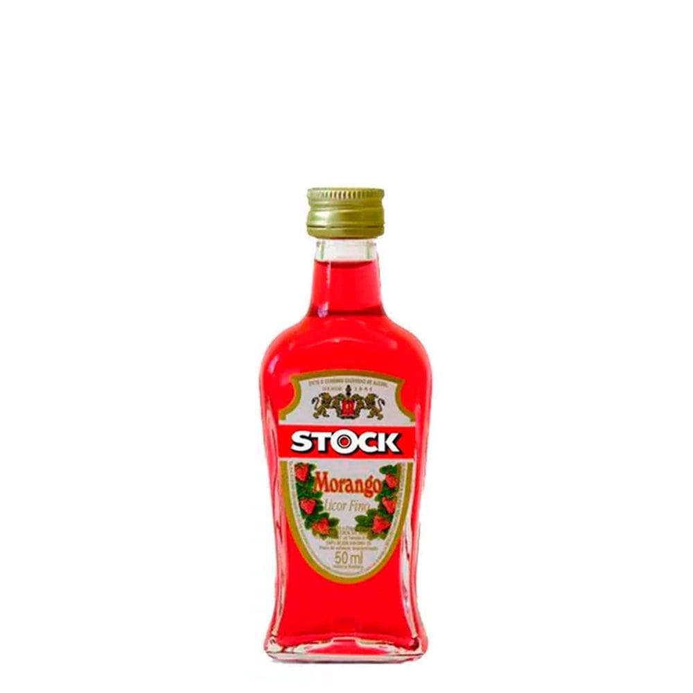 Miniatura Licor Fino de Morango Stock 50ml