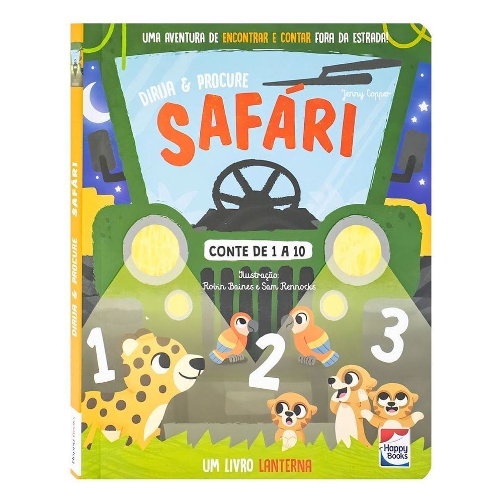 Dirija & Procure - Livro Lanterna: Safari