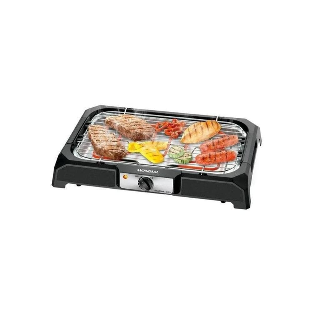 Churrasqueira Elétrica Mondial Ch-05 127V Preta