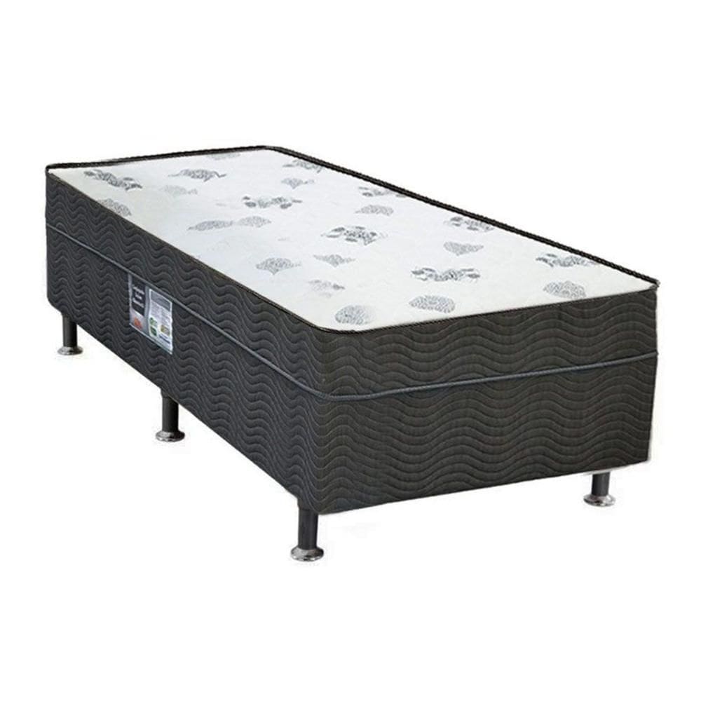 Cama Box Conjugado Solteiro: Colchão Molas Nanolastic Union (88x188x43) - Ortobom