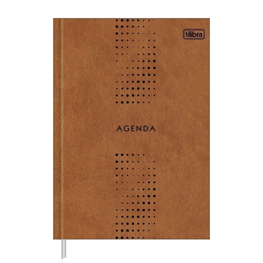 Agenda Executiva Diária Prátika Permanente Caramelo Tilibra