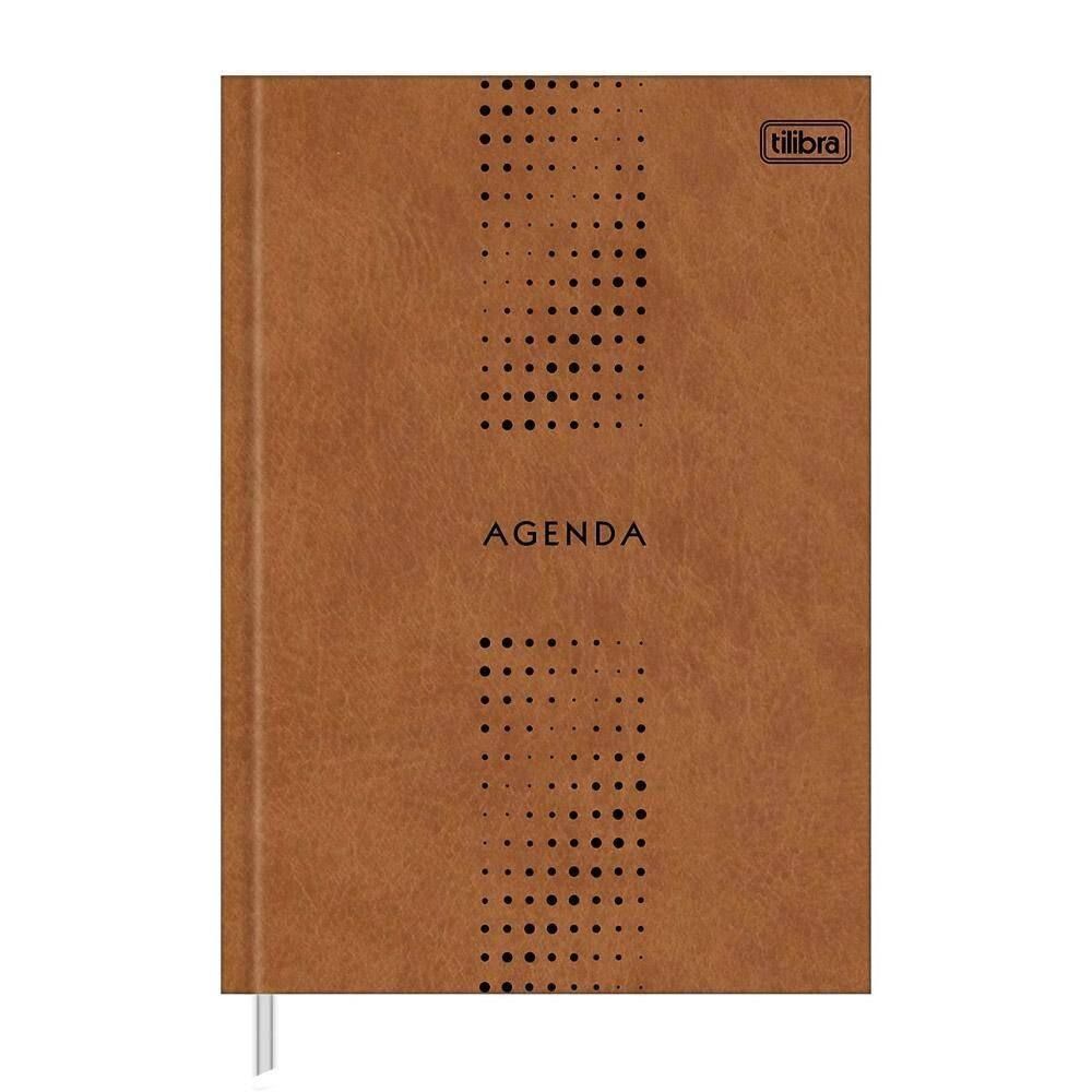 Agenda Executiva Diária Prátika Permanente Caramelo Tilibra