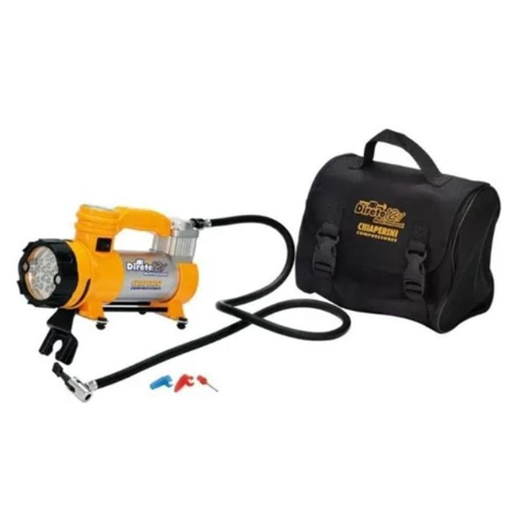 Compressor Ar Direto 12V Com Lanterna Chiaperini
