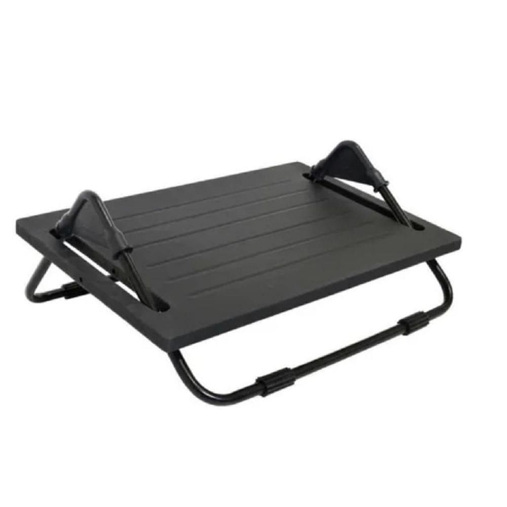 Base Suporte Ergonômico Para Os Pés Preto