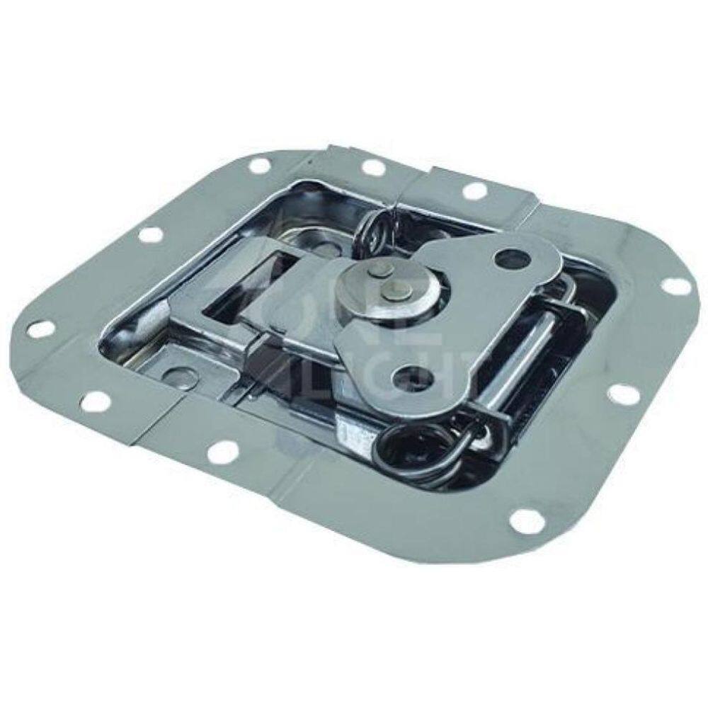 Kit 48 Fecho Borboleta Cromado Para Case 10,5X10,5Cm Yr2204