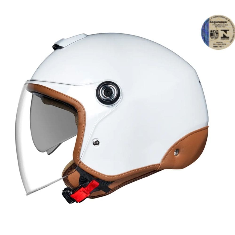 Capacete NEXX Y.10 Midtown Branco/Caramelo 58