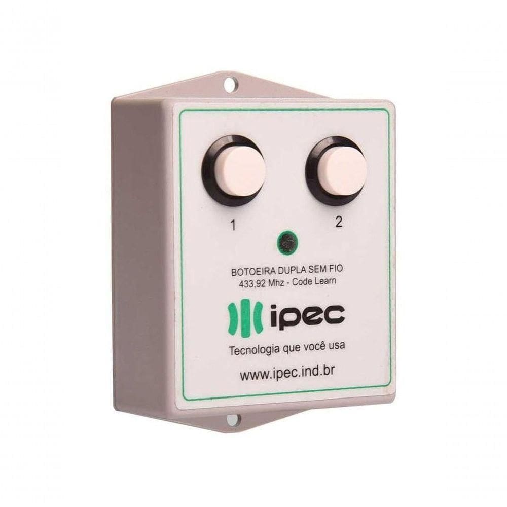 Botoeira Ipec Com Fio 2 Botoes